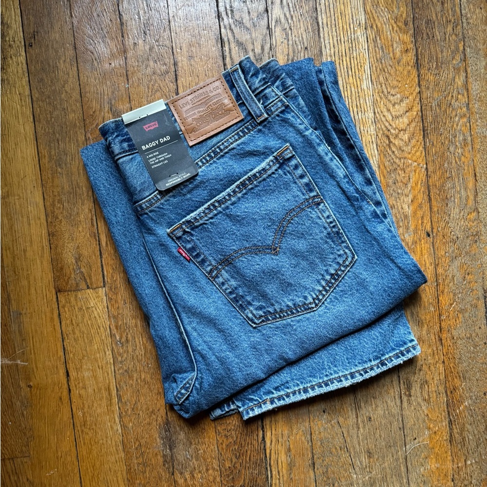 Levi's baggy dad relaxed fit jeans